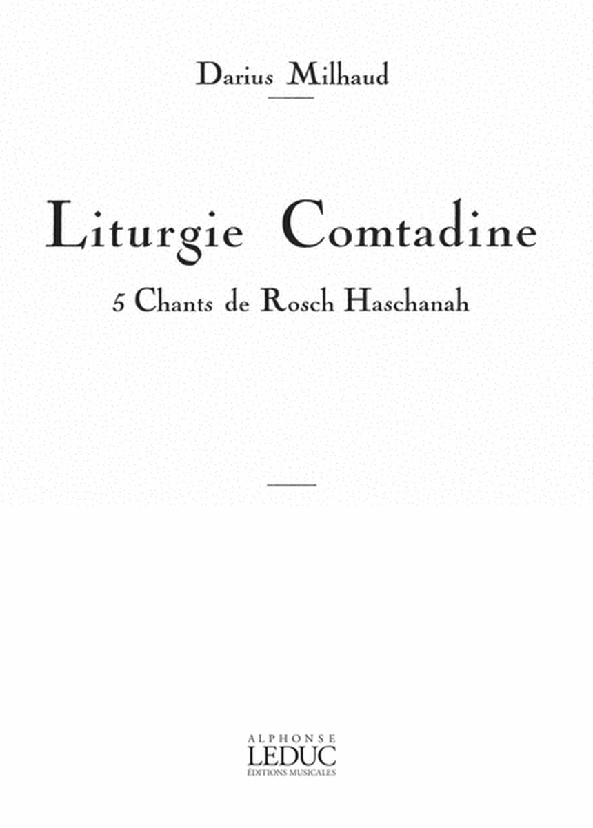 Liturgie comtadine Op.125