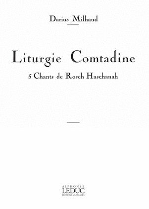Book cover for Liturgie comtadine Op.125