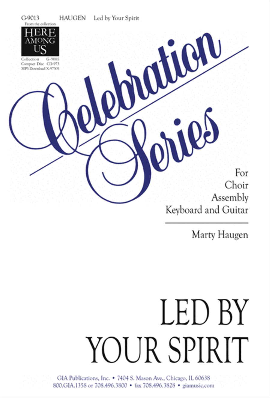 Led by Your Spirit - Guitar edition Guitar scores gallery preview page 1