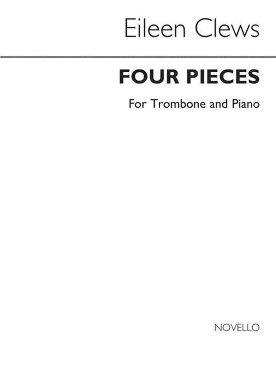 Clews 4 Pieces Trombone & Piano