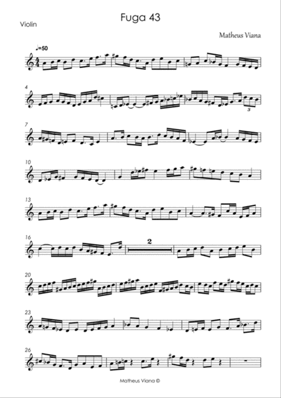 Fuga 43 Fuga 43 Small Ensemble scores gallery preview page 6