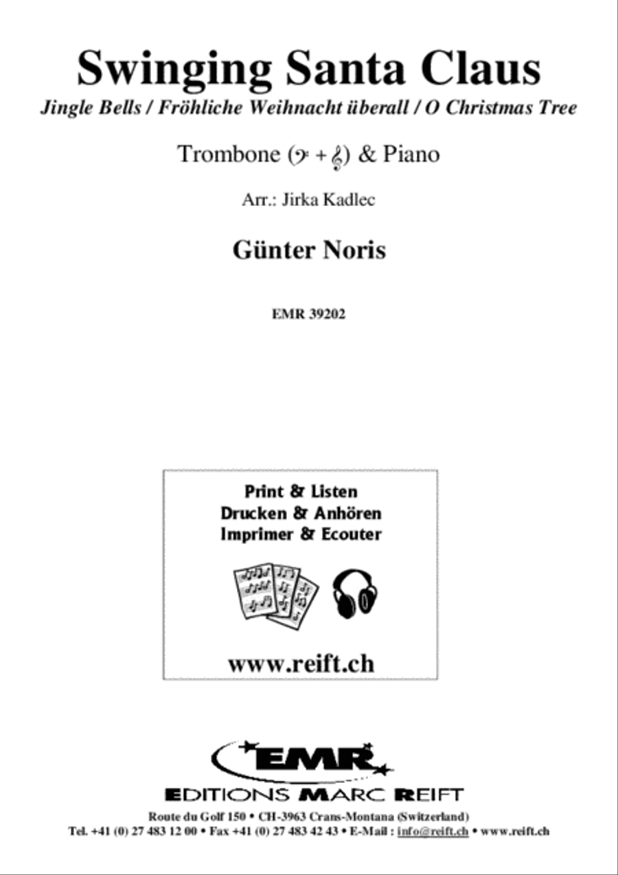 Swinging Santa Claus Piano Accompaniment scores gallery preview page 2