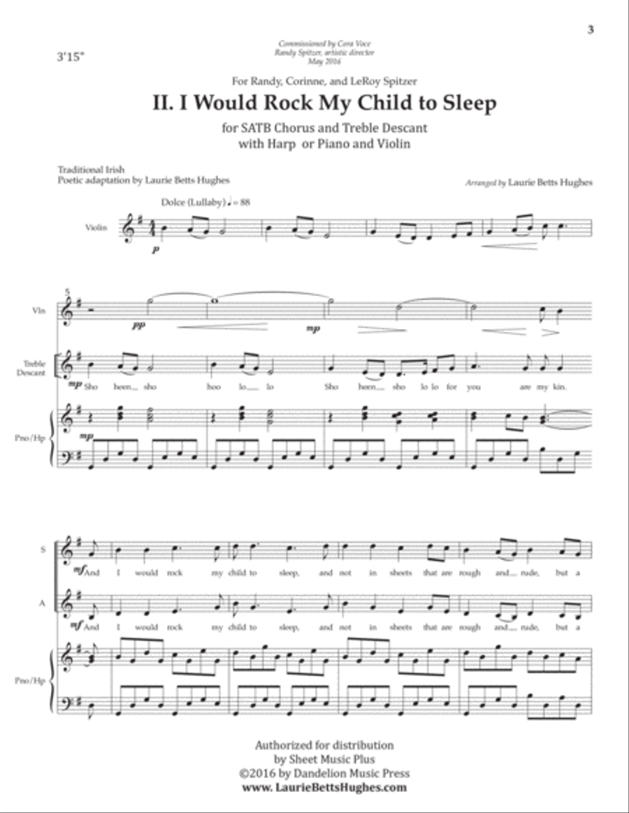 I Would Rock My Child to Sleep from 