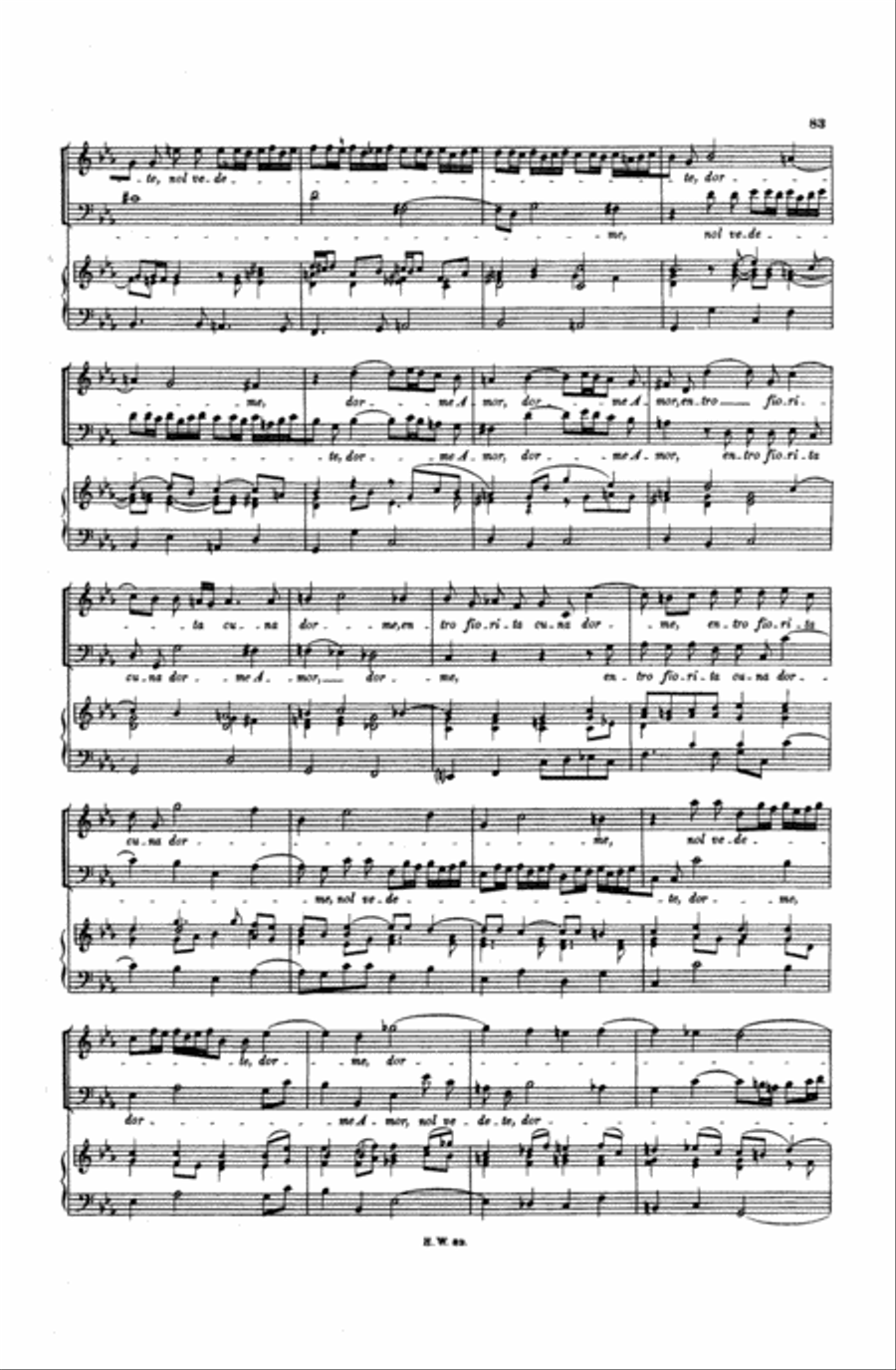Handel: Italian Duets and Trios, Volume II (Italian) Voice scores gallery preview page 3