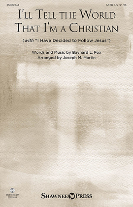 Book cover for I'll Tell the World That I'm a Christian