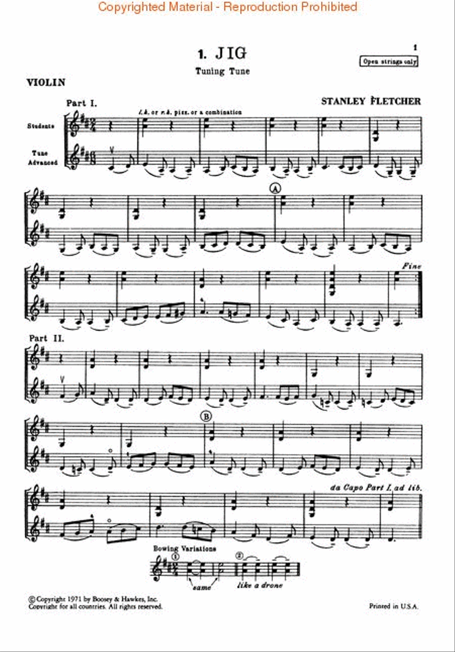 New Tunes for Strings – Book 1 String Orchestra scores gallery preview page 2