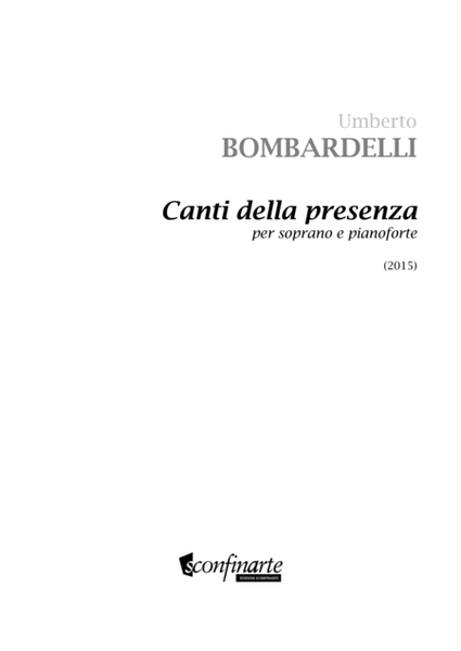 Umberto Bombardelli: CANTI DELLA PRESENZA (ES 933)