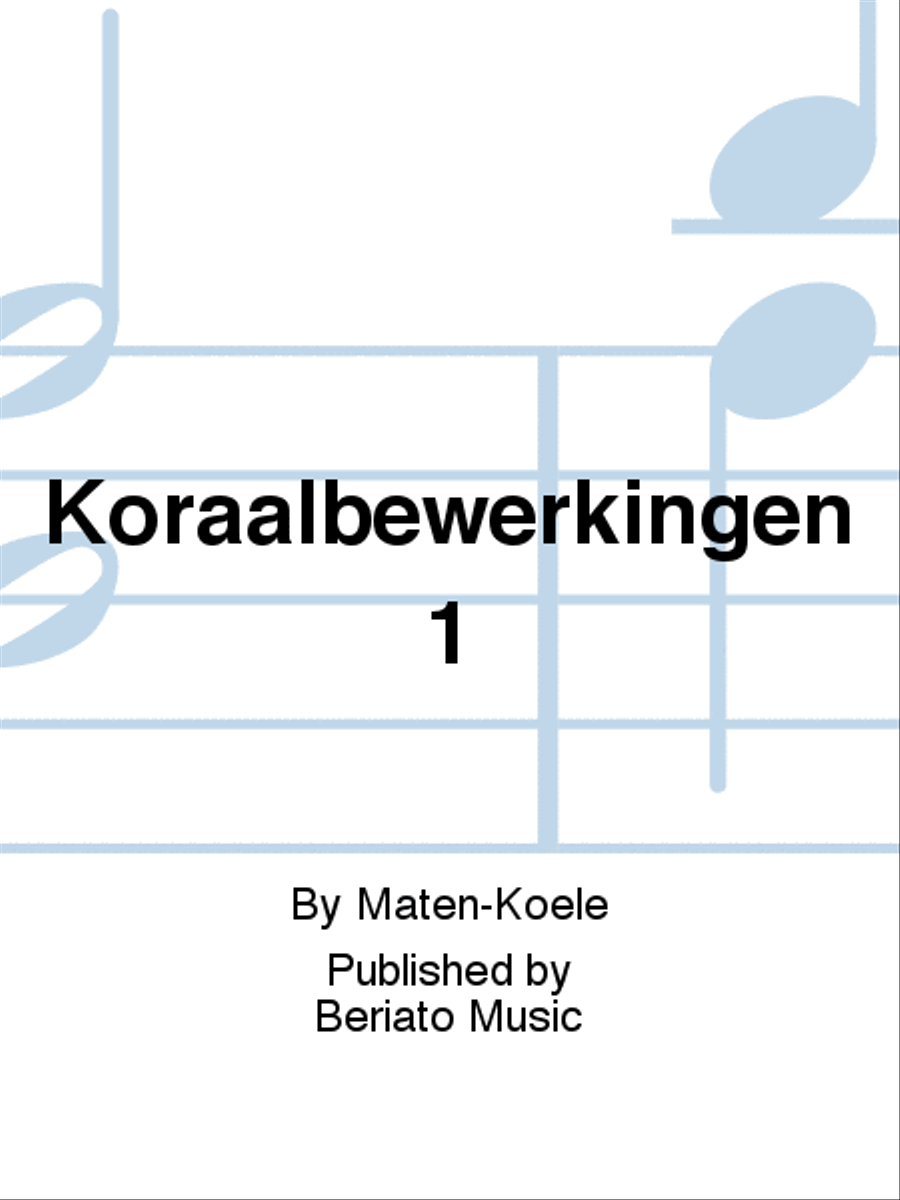 Koraalbewerkingen 1