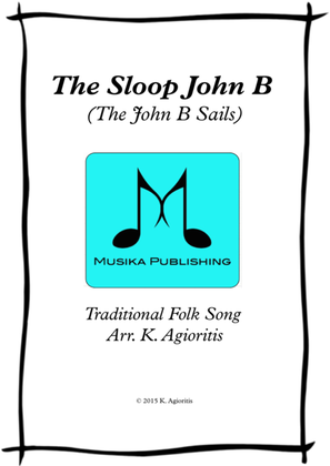 Book cover for The Sloop John B (The John B Sails) - String Quartet