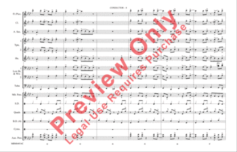 Moondance Moondance Marching Band scores gallery preview page 9