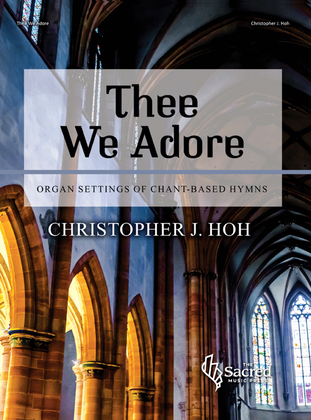Book cover for Thee We Adore