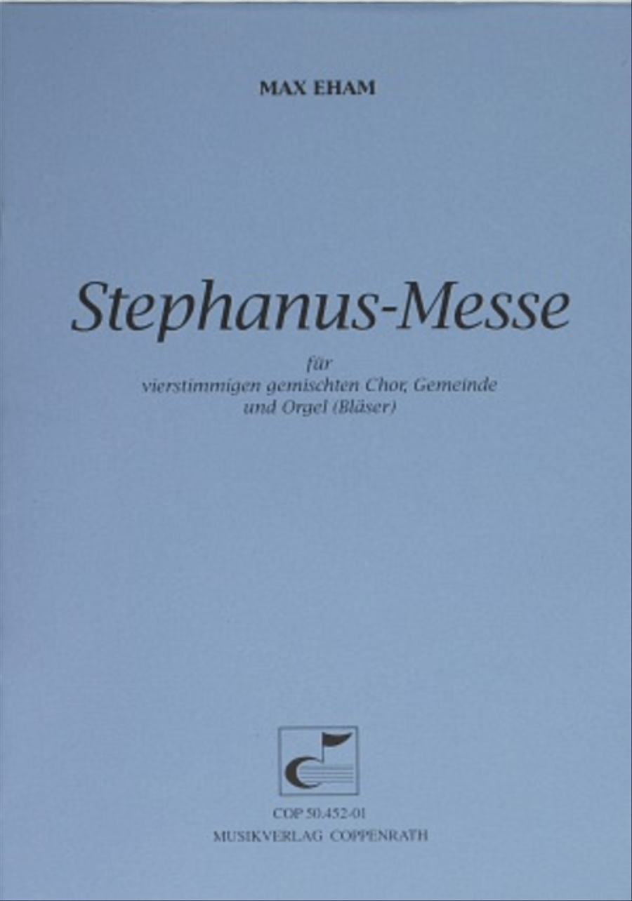 Stephanus-Messe 4-Part scores gallery preview page 1