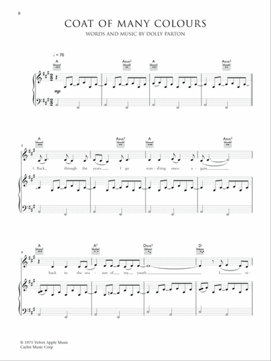 Eva Cassidy -- Somewhere Piano, Vocal, Guitar scores gallery preview page 5
