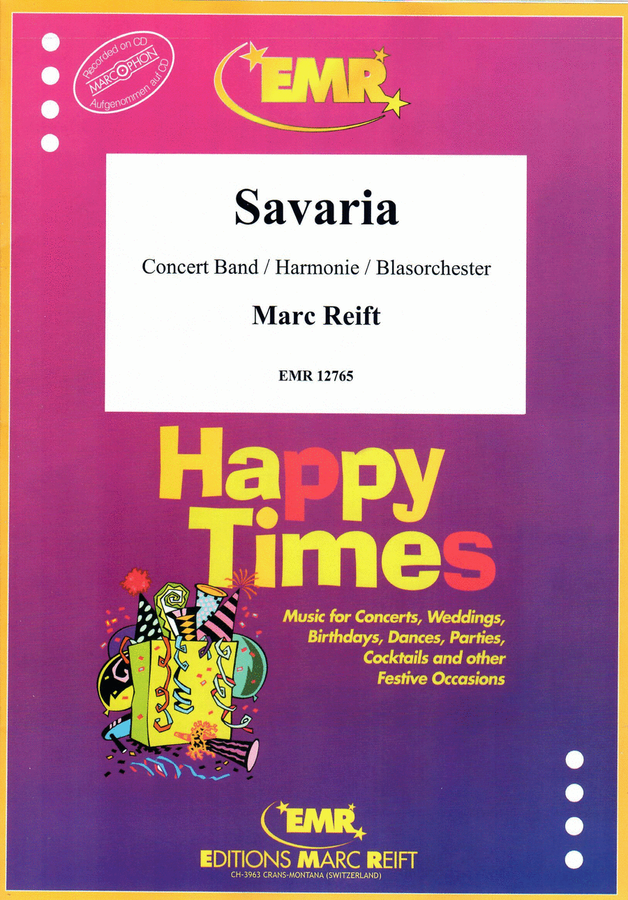 Savaria Concert Band scores gallery preview page 1
