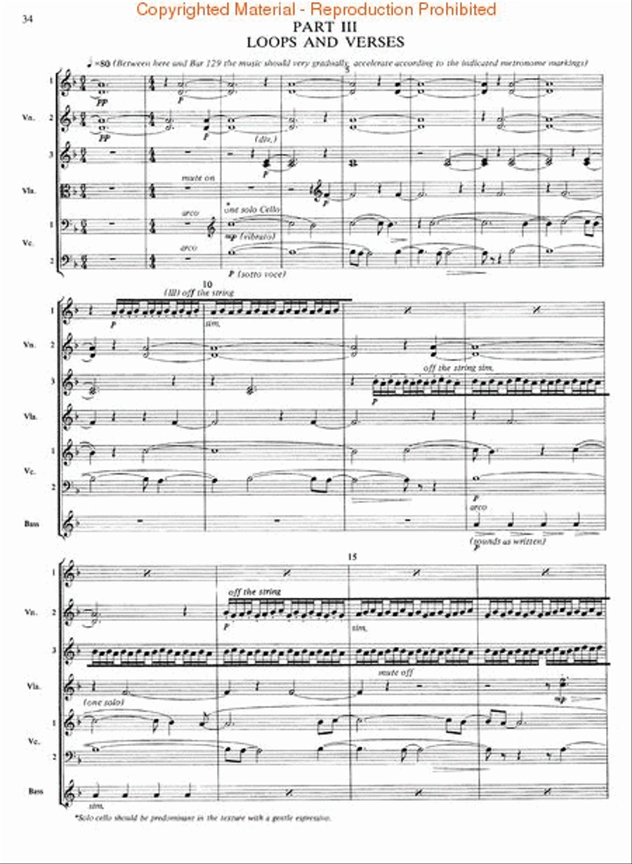 Shaker Loops (revised) Orchestra scores gallery preview page 2