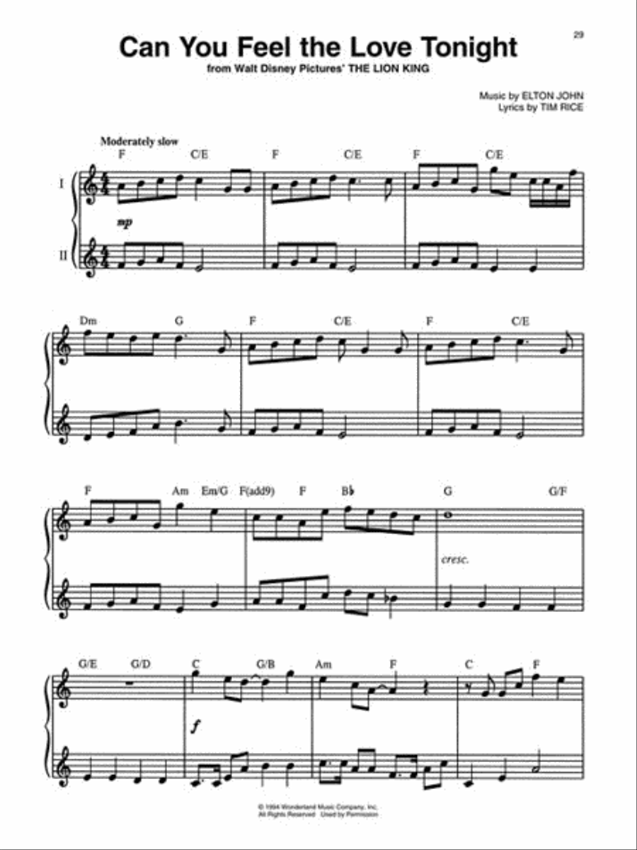 Disney Movie Favorites Recorder scores gallery preview page 3