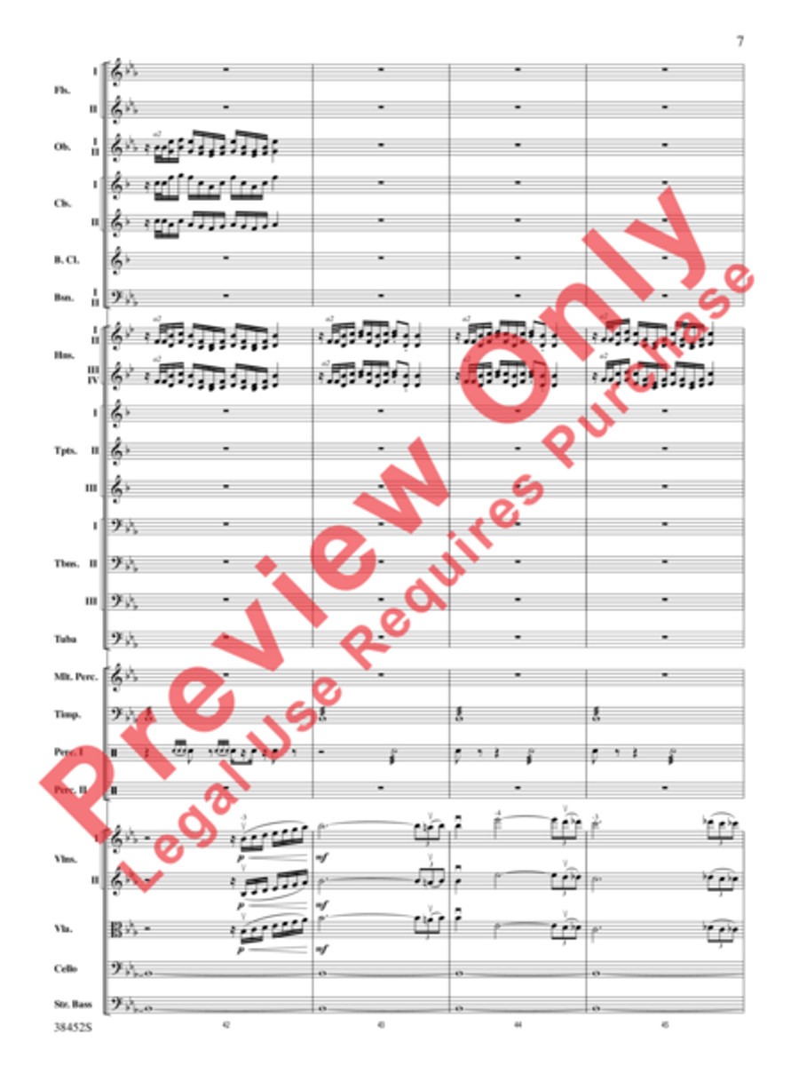 1812 Overture Full Orchestra scores gallery preview page 26