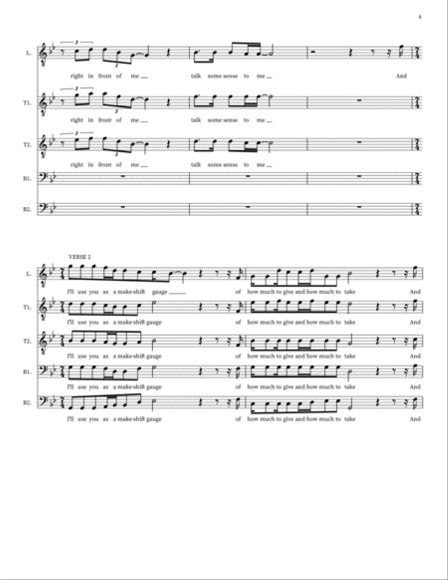 I Found I Found Choir scores gallery preview page 4