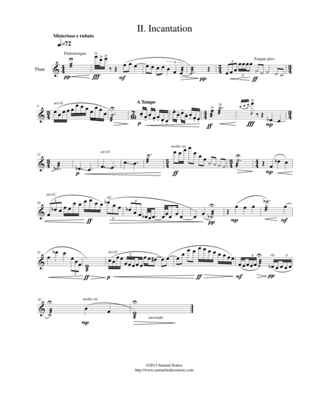 Will-o-the-wisps - for flute and piano image number null