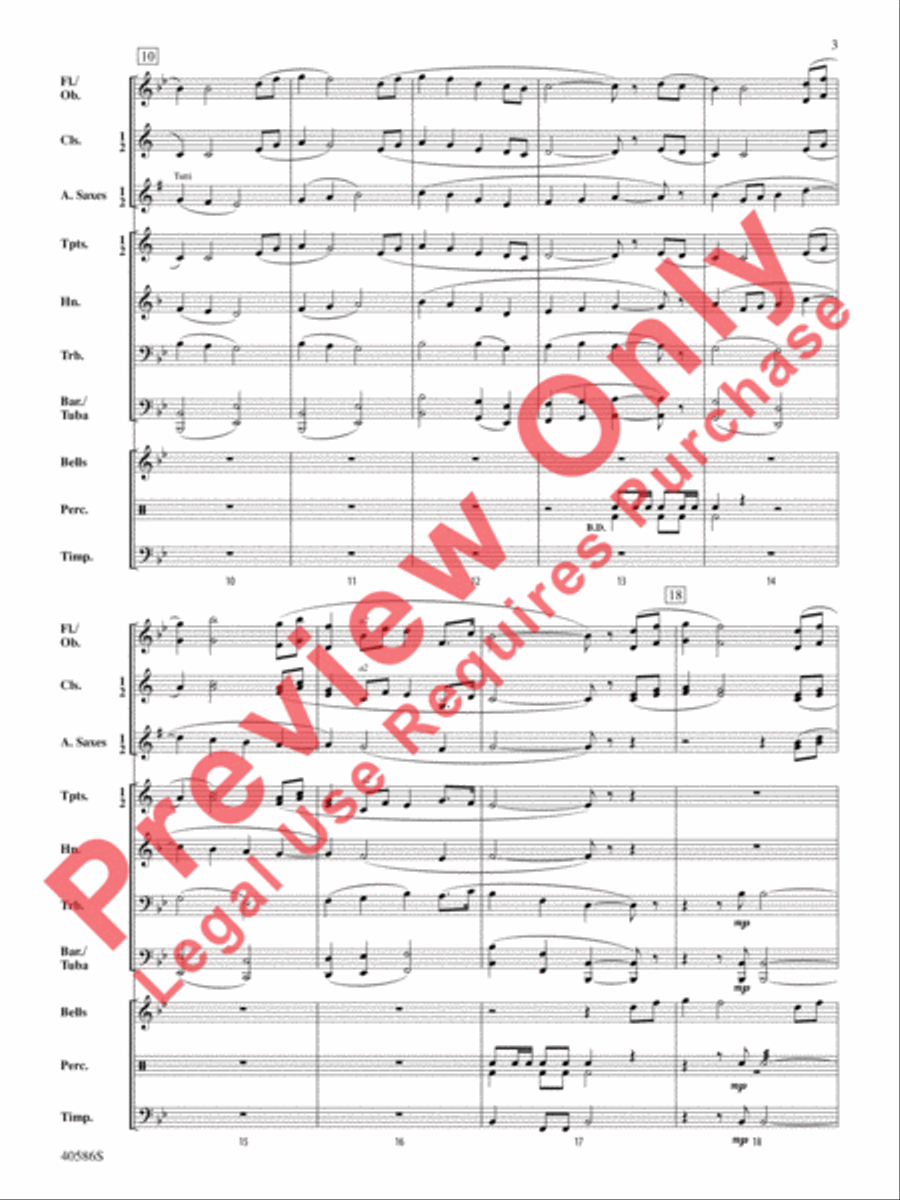Heartland Heartland Concert Band scores gallery preview page 4