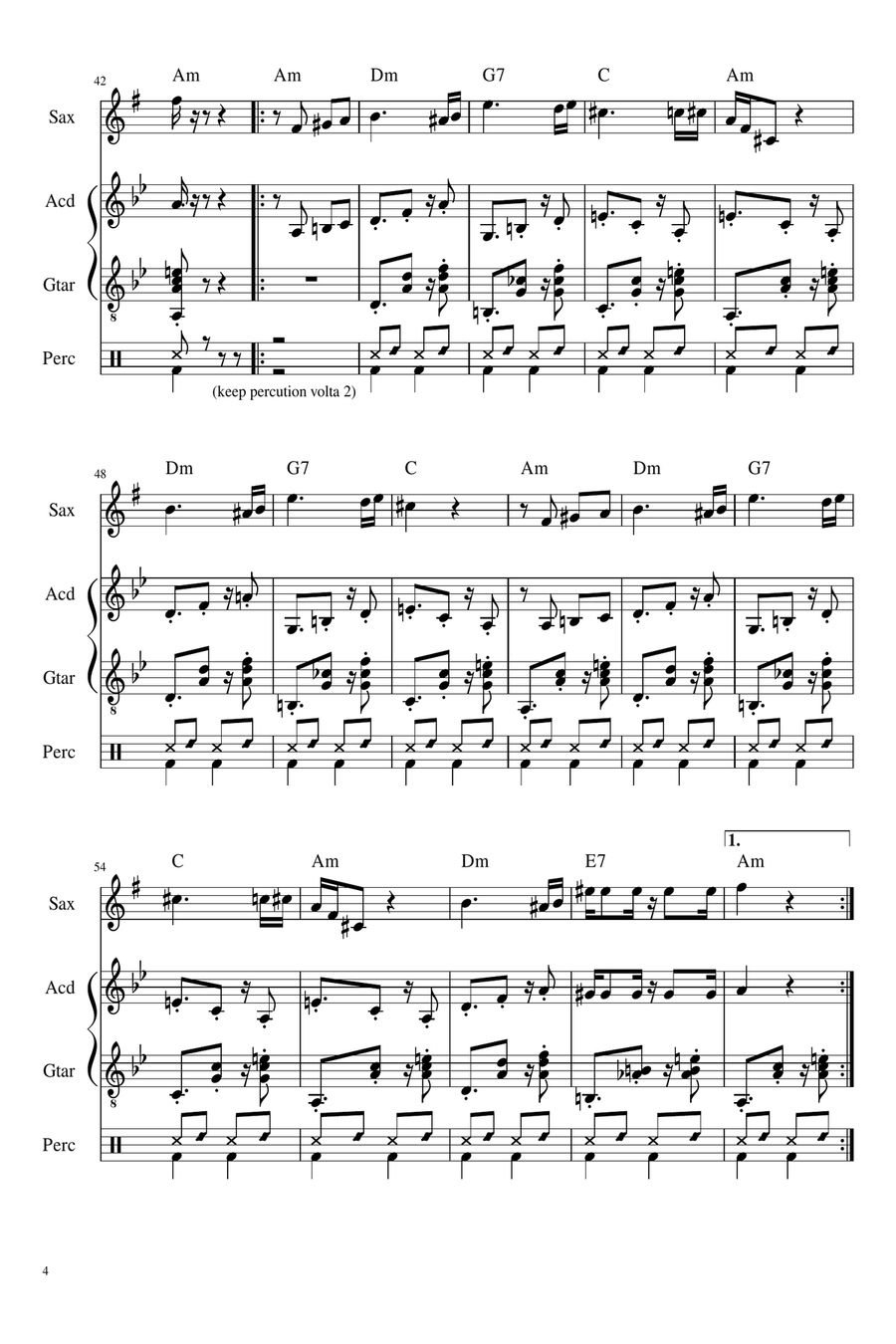 Mahalageasca Concert Band scores gallery preview page 4