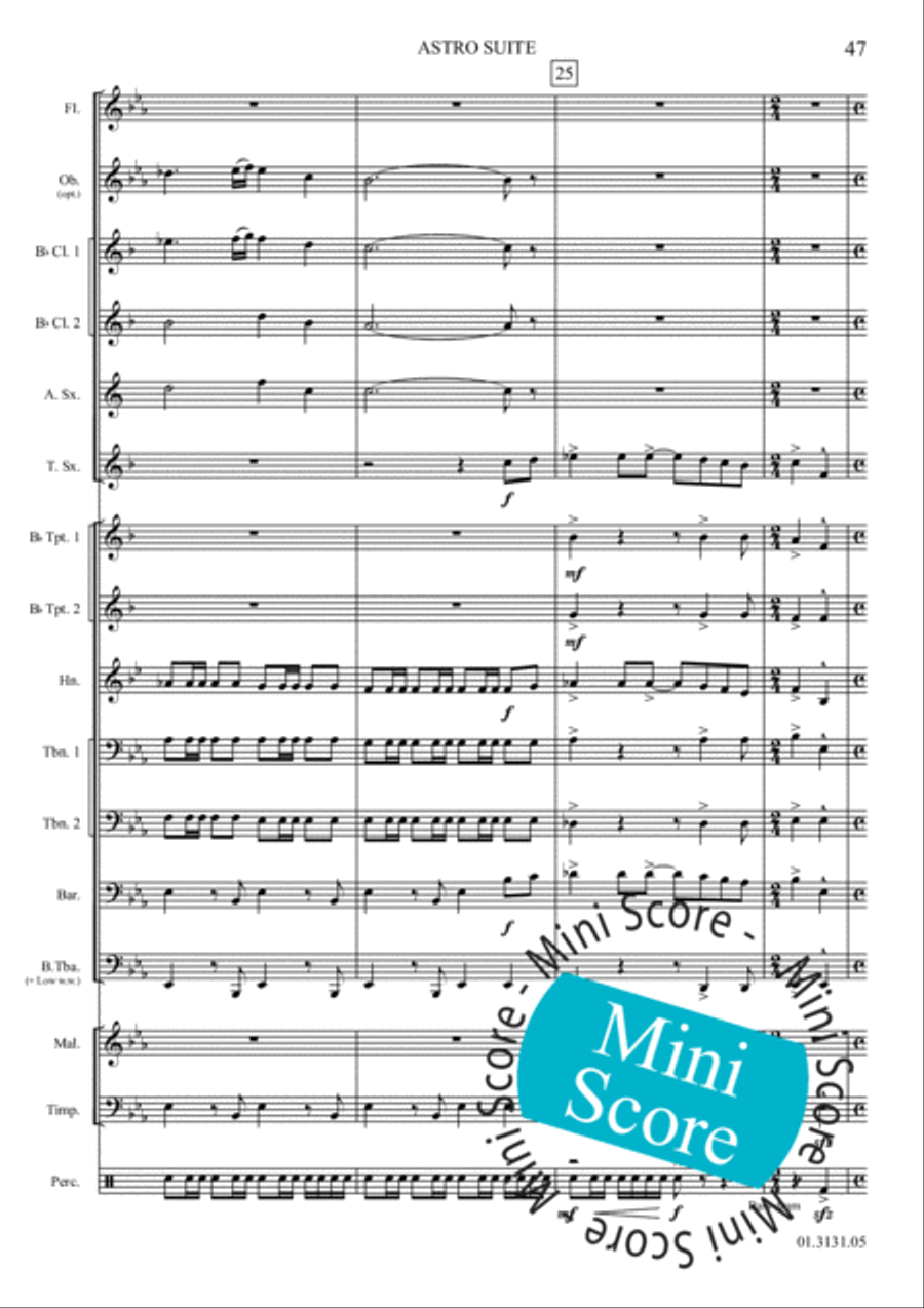 Astro Suite Concert Band scores gallery preview page 53