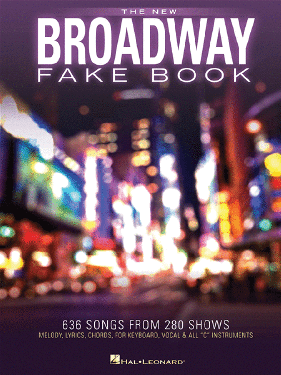 The New Broadway Fake Book Voice scores gallery preview page 1