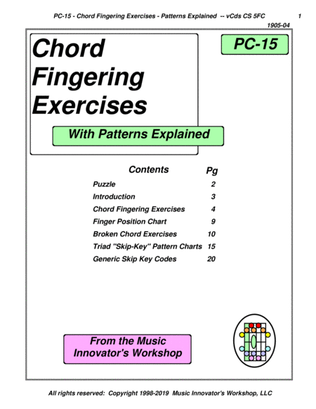 PC-15 - Chord Fingering Exercises - Patterns Explained