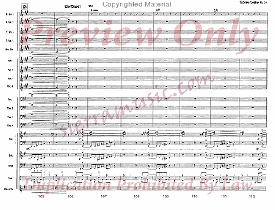 Bodysnatchers Bodysnatchers Jazz Ensemble scores gallery preview page 15
