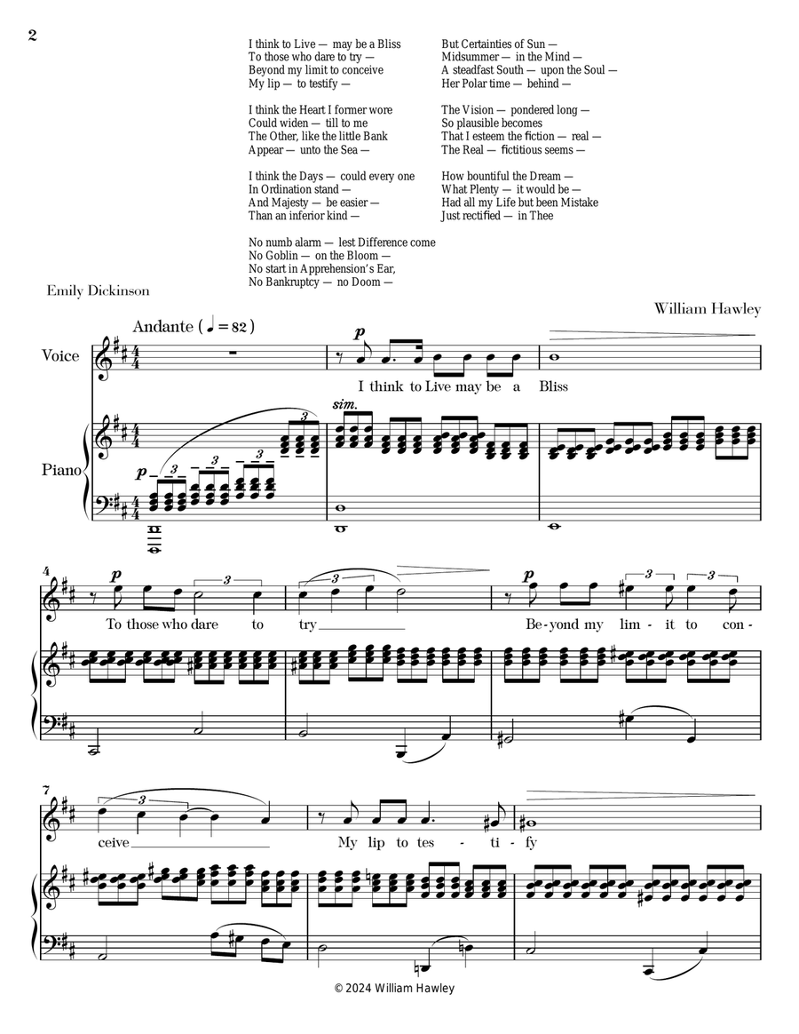 A Bliss Voice scores gallery preview page 2