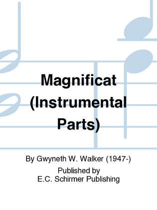 Book cover for Magnificat (Instrumental Parts)
