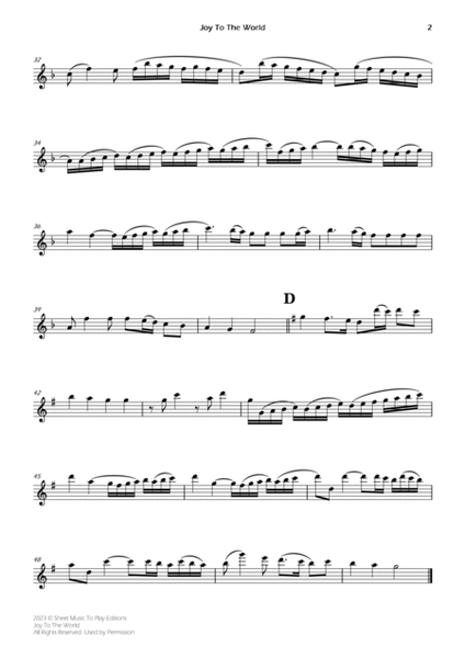Joy To The World - String Quartet (Individual Parts) image number null