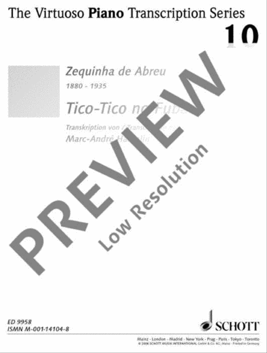 Tico-Tico no Fubá Piano Solo scores gallery preview page 2
