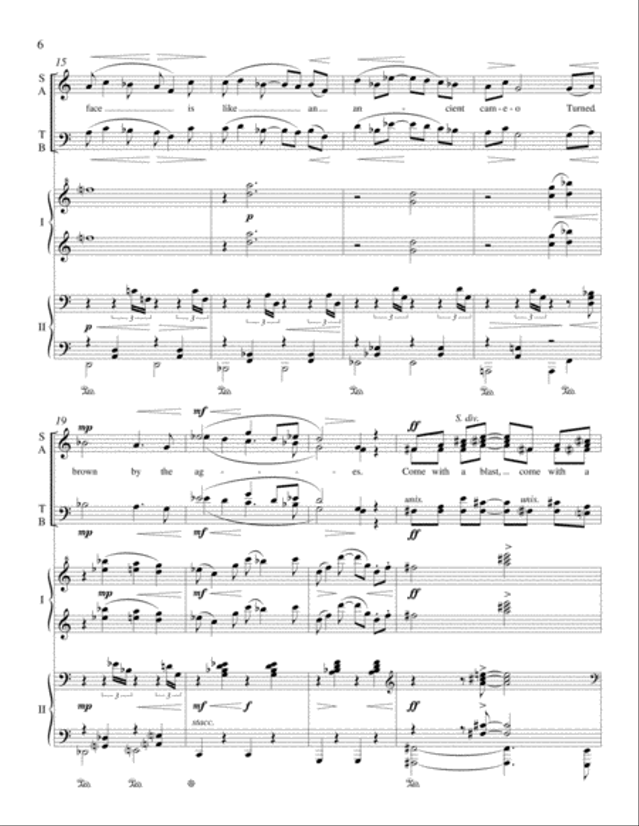 Afro-American Fragments Afro-American Fragments 4-Part scores gallery preview page 21