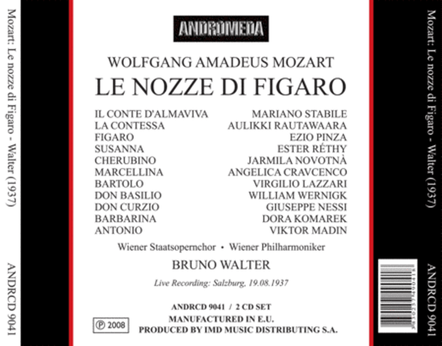 Le Nozze Di Figaro: Rautawaara