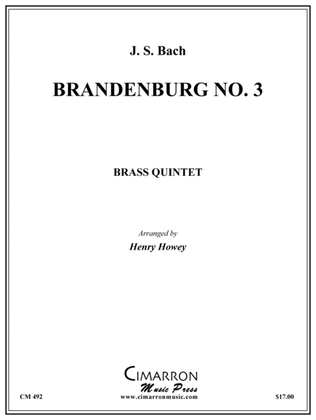 Book cover for Brandenburg No. 3