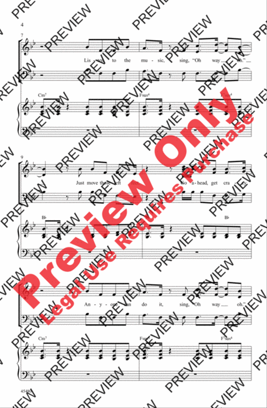 Better When I'm Dancin' 3-Part scores gallery preview page 3