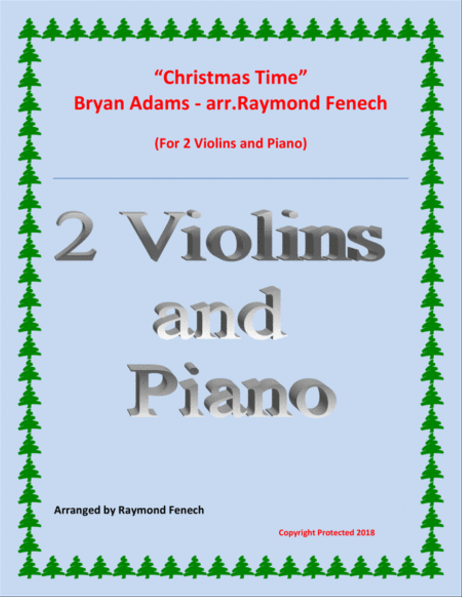 Christmas Time String Duet scores gallery preview page 1