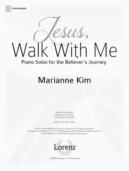 Jesus, Walk With Me (Digital Delivery)