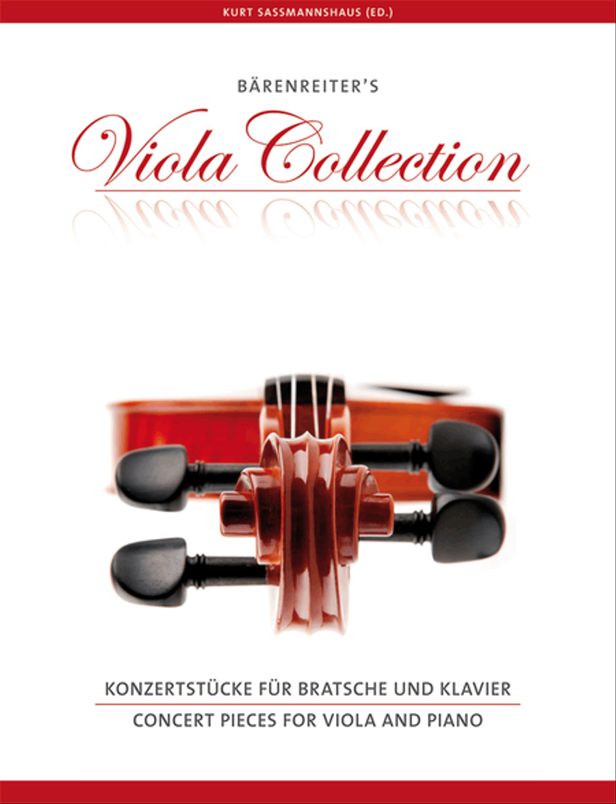 Concert Pieces for Viola and Piano Piano Accompaniment scores gallery preview page 1