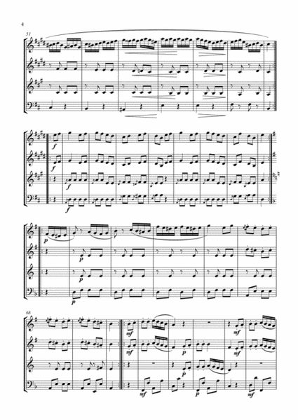 Rondo Alla Turca. For Flexible Brass Quartet image number null