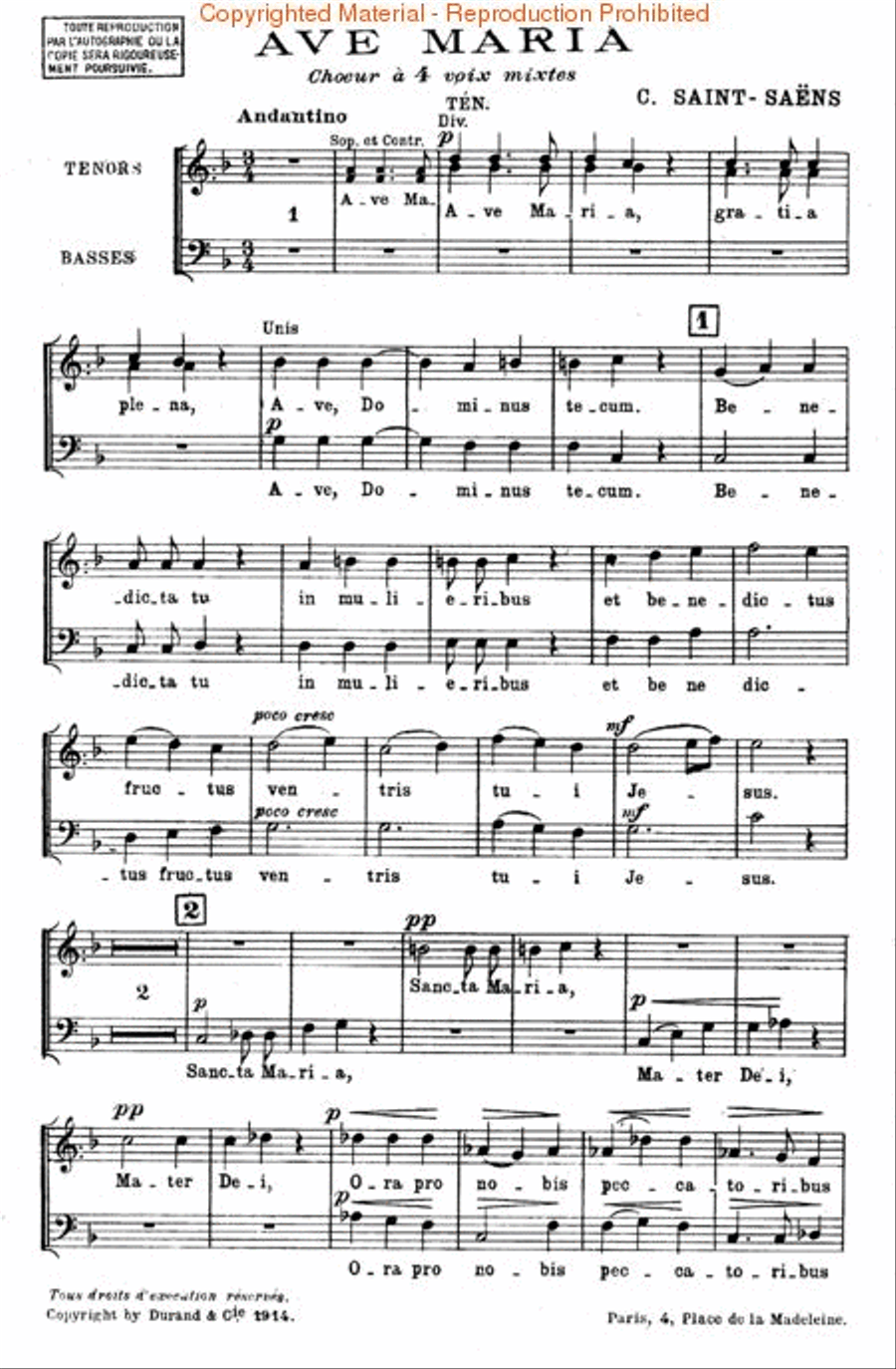 Ave Maria School and Community scores gallery preview page 2