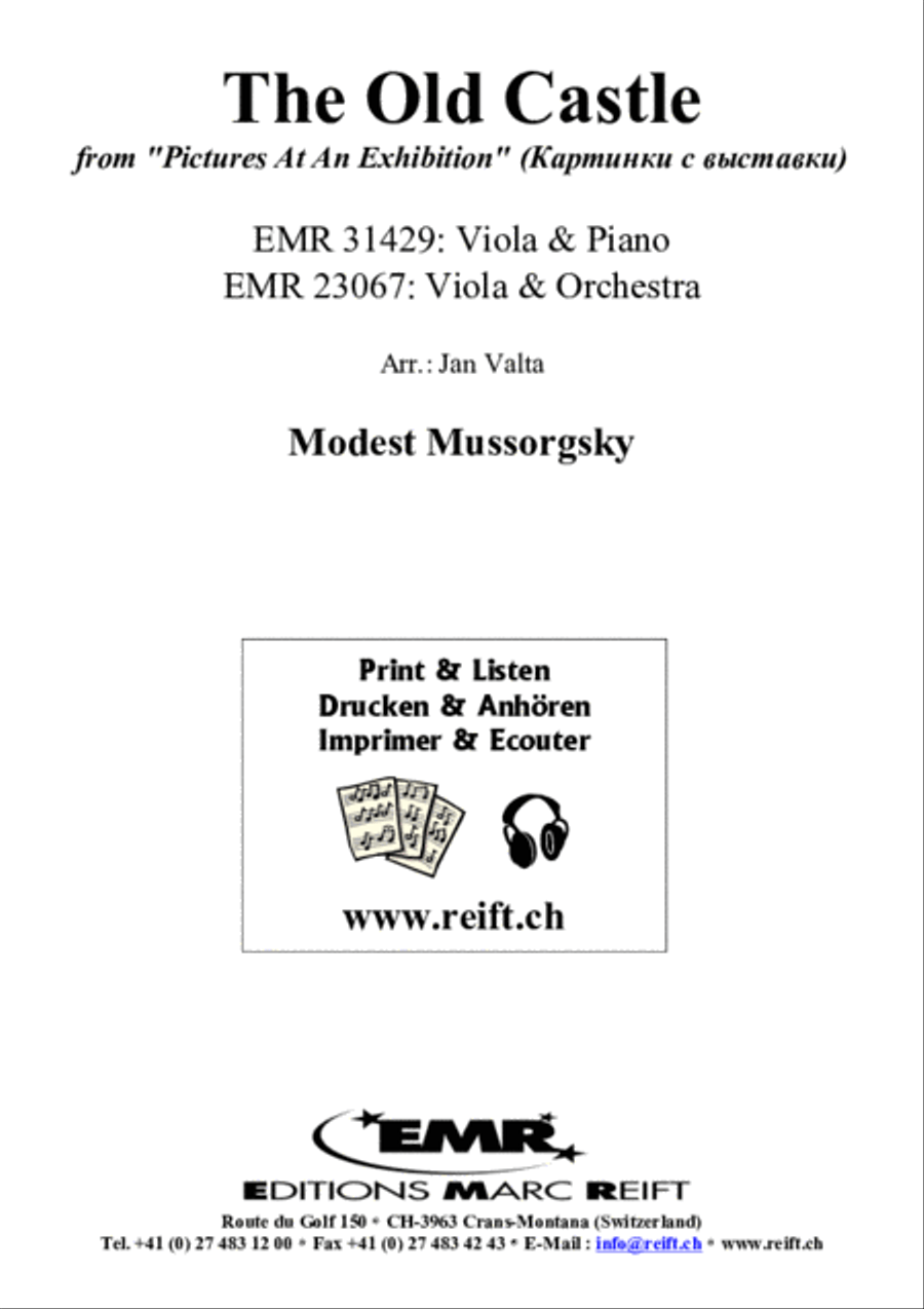 The Old Castle Piano Accompaniment scores gallery preview page 2