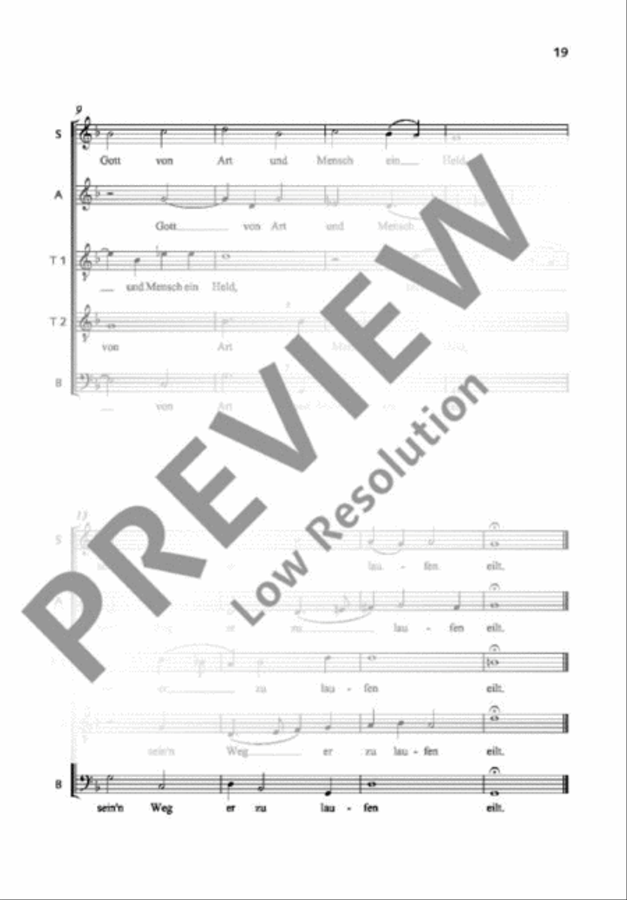 Nun komm, der Heiden Heiland SATTB scores gallery preview page 6