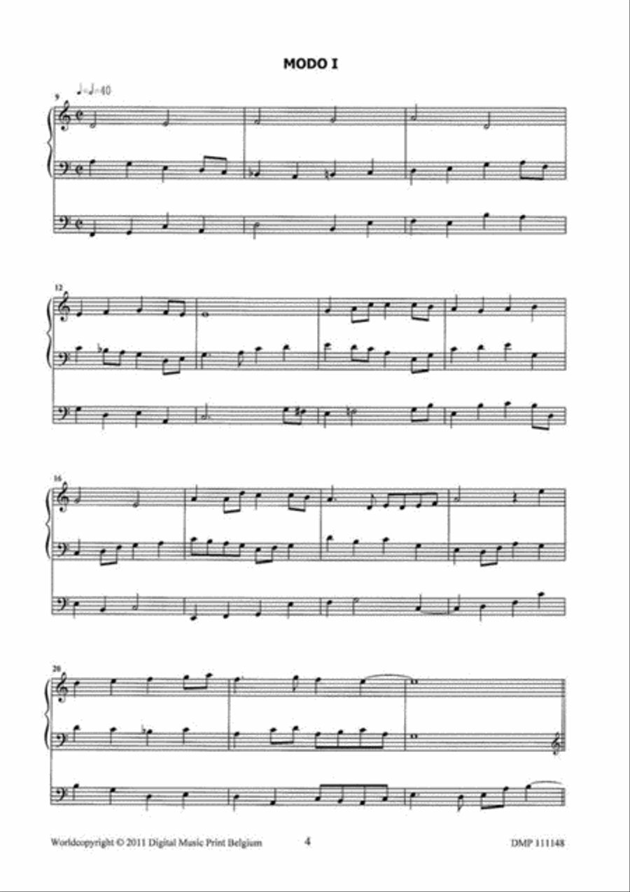 9 Hymns Organ scores gallery preview page 3