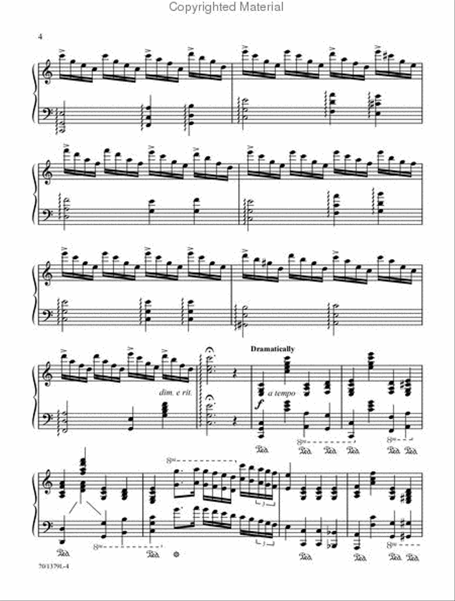 The Wondrous Cross Piano Solo scores gallery preview page 3