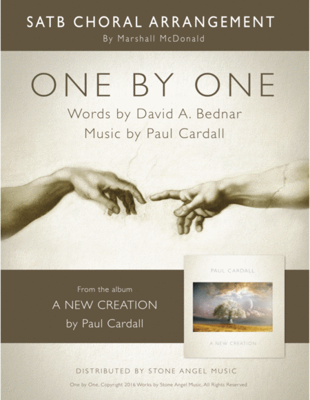 One by One - SATB (Paul Cardall, David A. Bednar) image number null