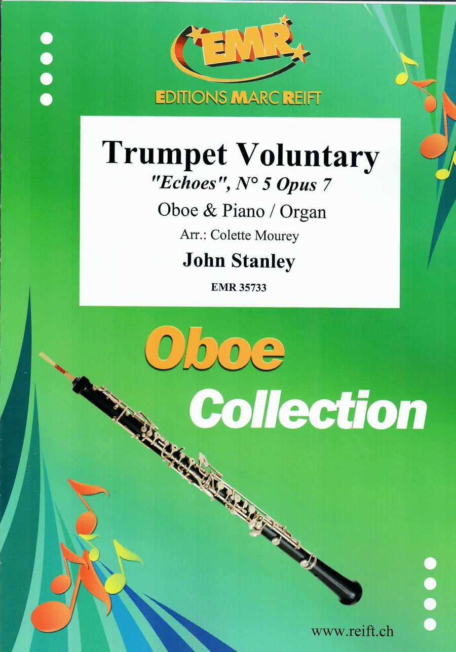 Trumpet Voluntary Organ scores gallery preview page 1