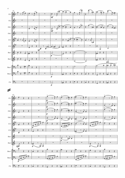 Fauré: Dolly Suite Op.56 No.2 "Mi-a-ou" - symphonic wind image number null