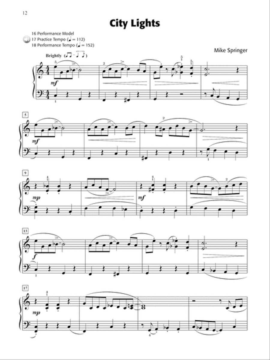 Not Just Another Jazz Book, Book 1 Piano Solo scores gallery preview page 6